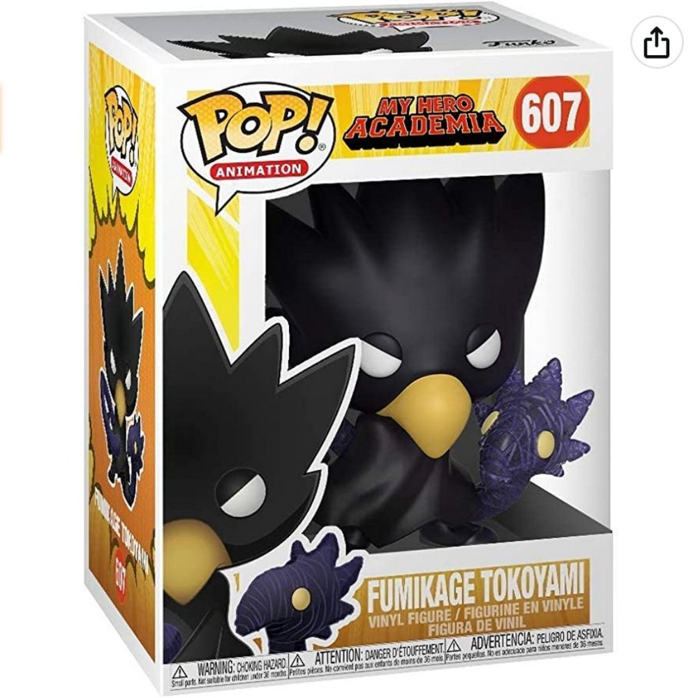 Funko Pop! Animation: My Hero Academia - Tokoyami #607